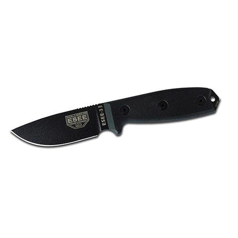 Plain Edge, Black G10 Handles, Black Sheath, MOLLE Back and Clip Plate