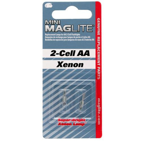 Replacement Bulb - AA Mini-Mag (2 Pack)