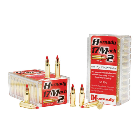 17 Hornady Mach 2 - 17 Grain (Per 50)