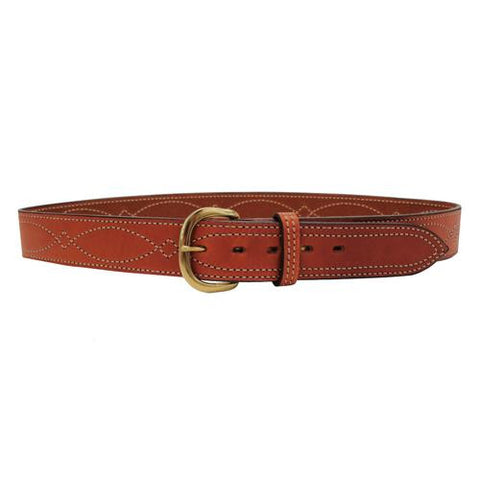 B9 Fancy Stitched Belt Tan - Tan, 32"