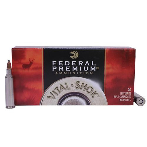 22-250 Remington - Premium Vital-Shok, 60 Grains, Nosler Partition, Per 20