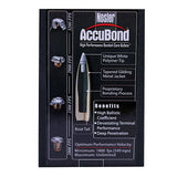 30 Caliber Bullets - AccuBond, 150 Grains, Bonded Spitzer Boat Tail, Per 50