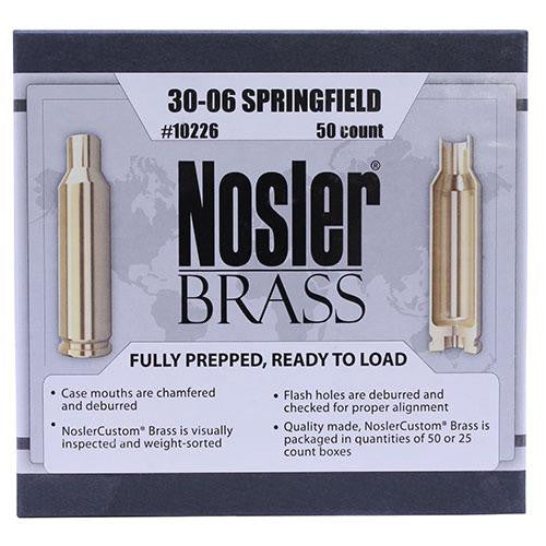 Custom Reloading Brass - 30-06 Springfield, Per 50