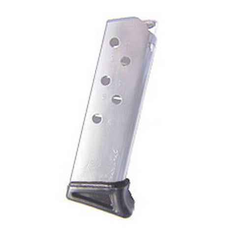 Walther PPK 380 Magazine - 6 Round, Finger Rest, Nickel