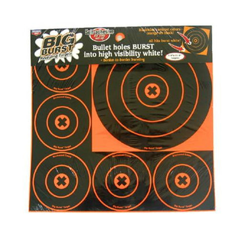 Big Burst Targets - 8" and 4" Round