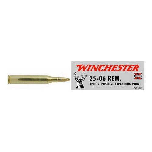 25-06 Remington - Super-X, 120 Grains, Positive Expanding Point, Per 20