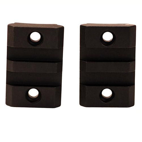 XTB Weaver-Style Solid Steel Bases - A-Bolt, 2 piece, Matte Black