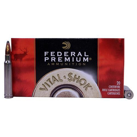 338 Winchester Magnum - Premium Vital-Shok, 250 Grains, Nosler Partition, Per 20