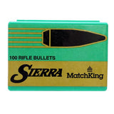 25 Caliber - MatchKing, 100 Grains, Hollow Point Boat Tail, Per 100