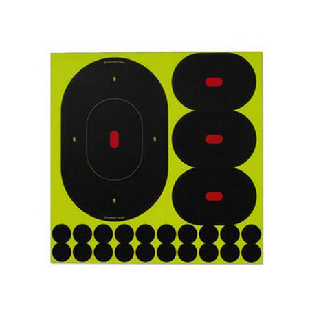 Shoot-N-C Targets: Silhouette - 9" Oval Target (Per 6)