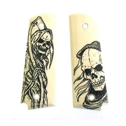 Scrimshaw Grips - Reaper