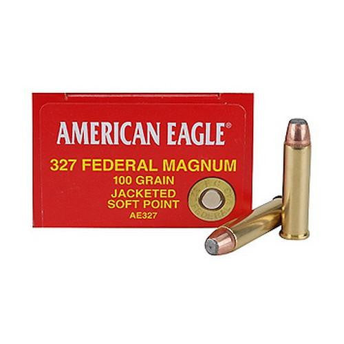 327 Federal Magnum - American Eagle, 100 Grains, Jacketed Soft Point, Per 50