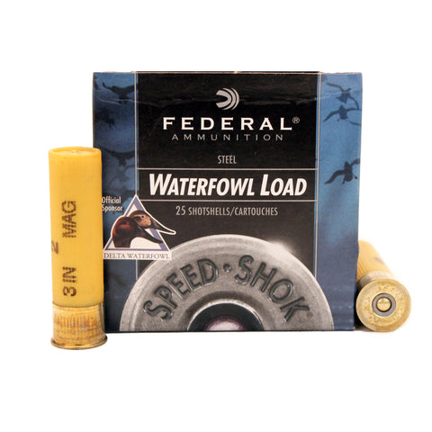 20 Gauge - Speed Shok Waterfowl, 3", 7-8 oz, #2 Steel Shot, Per 25