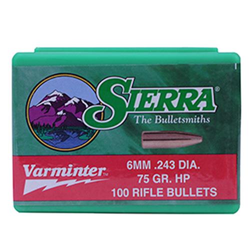 6mm-243 Caliber - Pro-Hunter, 100 Grains, Spitzer, Per 100