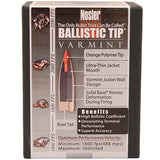 22 Caliber Bullets - Ballistic Tip Varmint, 60 Grains, Spitzer Boat Tail, Per 100