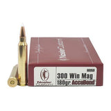 300 Winchester Magnum Ammunition - Trophy Grade, 180 Grains, AccuBond, Per 20