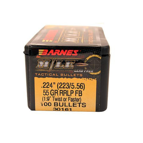 223 Caliber-5.56mm Bullets - RRLP, 55 Grains, Frangible Flat Base Lead-Free, Per 100