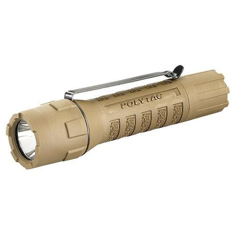 PolyTac Flashlight - LED Bulb, Coyote Tan