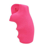 Rubber Grip for S&W - J Frame Round Butt, Monogrip Pink