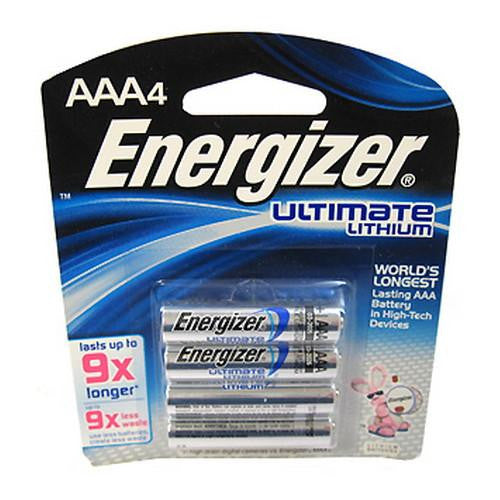 Ultimate Lithium Batteries - AAA (Per 4)