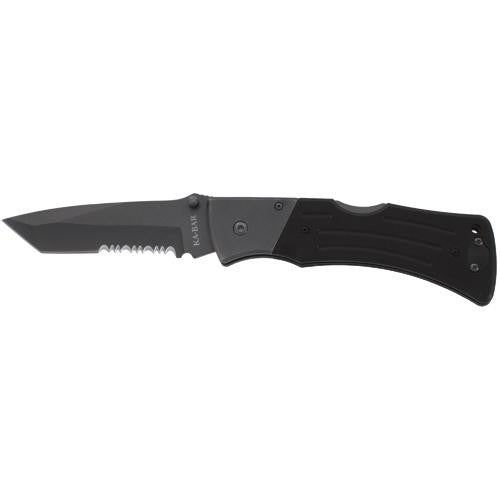 G10 Mule Folder - Tanto Blade, Serrated Edge