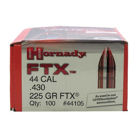 44 Caliber Bullets - 430 225gr (Per 100), FlexTip