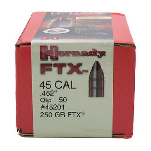 45 Caliber Bullets -  .452" 250 GR FTX (Per 50)