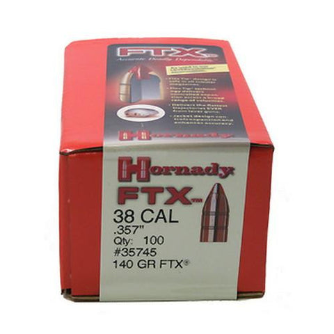 38 Caliber Bullets - .357" 140gr (Per 100), Flex Tip