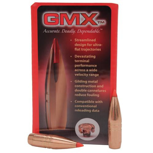 338 Caliber Bullets - .338" 185 Gr GMX (50 Per Box)