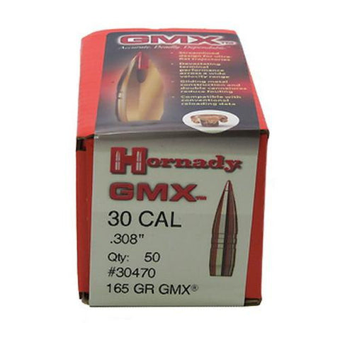 30 Caliber Bullets - .308" 165gr GMX (Per 50)