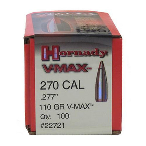 270 Caliber Bullets - .277" 110gr V-MAX (Per 100)