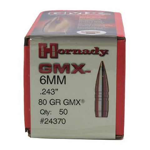 6mm Bullets - .243" 80gr GMX (Per 50)