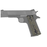 Government G10 Mag Grip Kit, Checkered Flat Mainspring - Olive Drab Green Camo