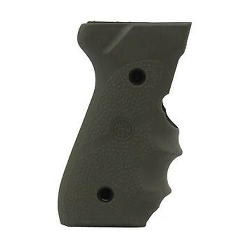 Beretta 92-96 Grip with Finger Grooves - Olive Drab Green