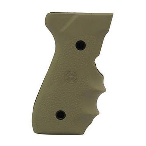 Beretta 92-96 Grip with Finger Grooves - Flat Dark Earth