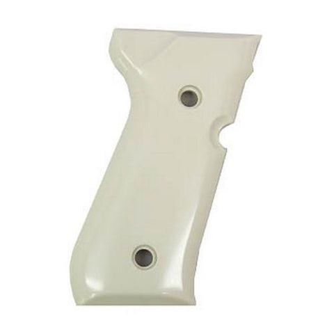 Beretta 92 Polymer Grip Panels - Ivory