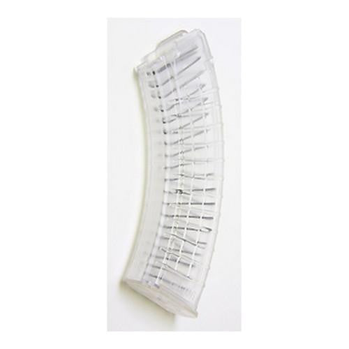 AK-47 Magazine, 7.62X39, 30 Round - Clear, Polymer