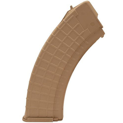 AK-47 Magazine, 7.62X39, 30 Round - Coyote Brown, Polymer