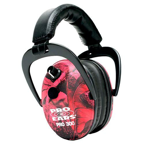 Pro 300 - Noise Reduction Rating 26dB, Realtree Pink