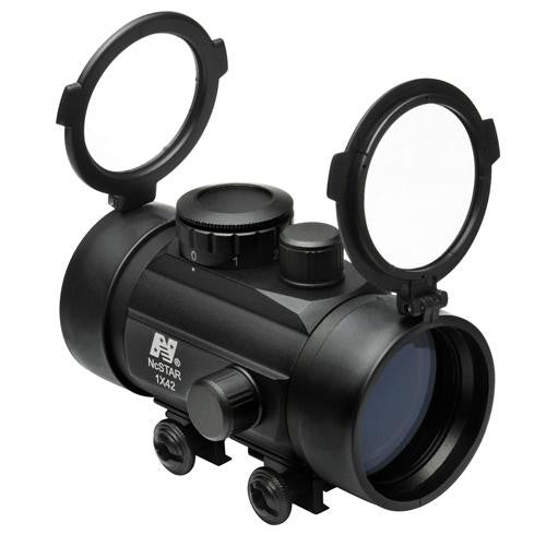 B-Style Red Dot Sight - 1x42, with Base