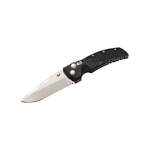 G10 Frame 3.5 - Drop Point Blade, Tumble Finish, G-Mascus Black