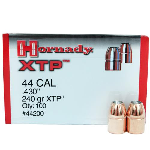 44 Caliber Bullets - 240 Gr HP-XTP (Per 100)