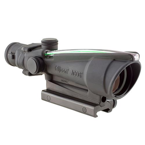 ACOG 3.5x35mm Dual Illuminated Scope - Green Crosshair .223 Ballistic Reticle with TA51 Mount, Black