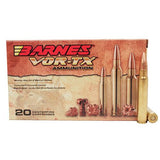 270 Winchester Ammunition - -  VOR-TX, 130 Grains, Tipped TSX, Boat Tail (BT) Lead-Free, Per 20