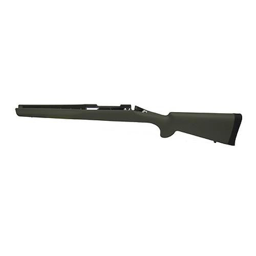 Rubber Overmolded Stock for Remington - 700 Long Action BDL, Standard Barrel, w-Bed Block, Olive Drab