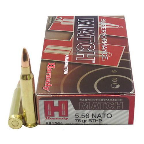 5.56 NATO - 75gr BTHP Superformance-Match -20