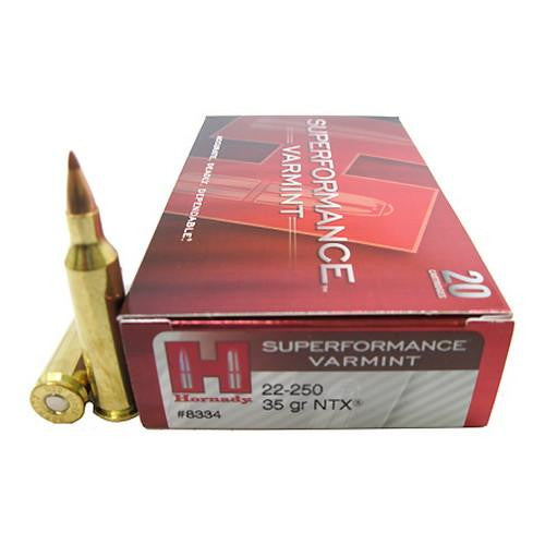 22-250 Remington - Superformance Varmint, 35 Gr, NTX-20