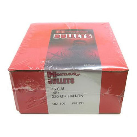 45 Caliber Bullets - (.451) 230 Gr GMJ-RN-500