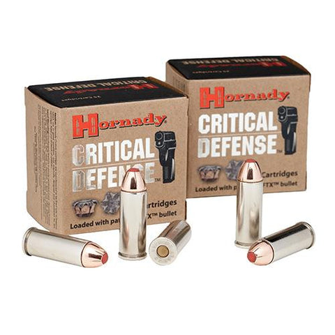 45 Long Colt by Hornady - 185 Gr. FTX Critical Defense-20