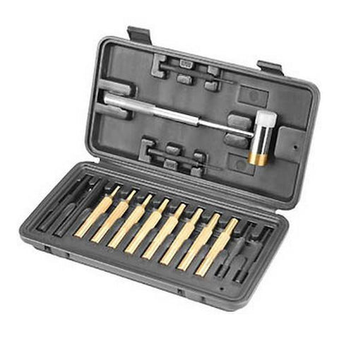 Hammer & Punch Set, Plastic Case